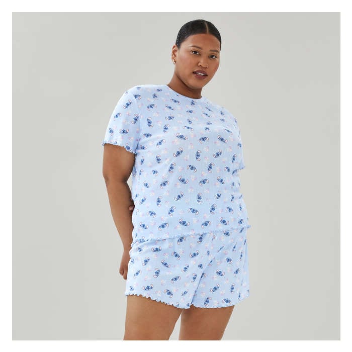 Women+ Disney Stitch 2-Piece Sleep Set